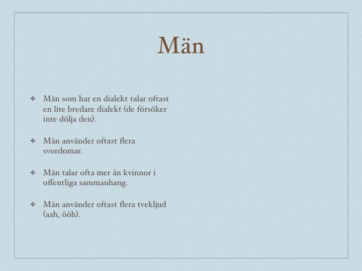 skillnader mellan män och kvinnor i samhället